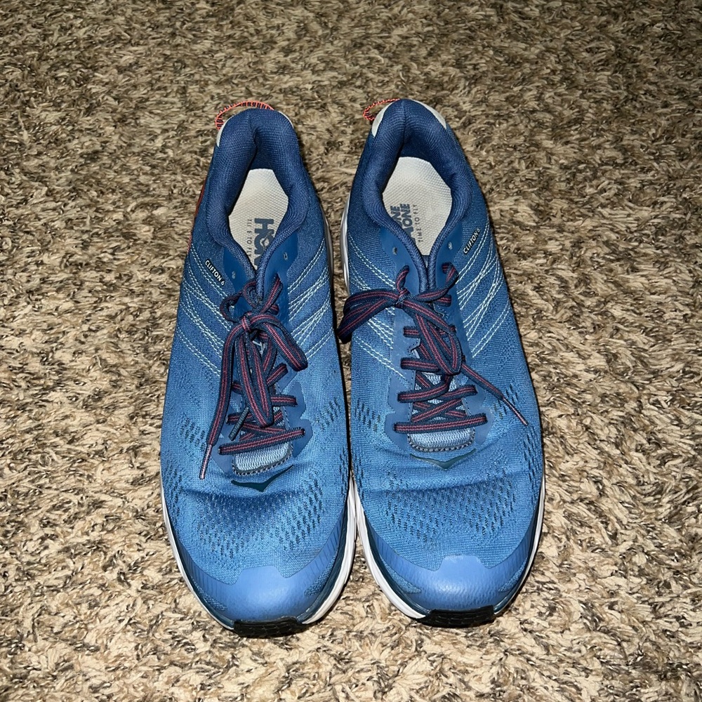 Hoka Blue Clifton 6 Athletic Shoes Sjze 11.5 - Picture 2 of 8